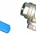 Шаровые краны трехходовые нержавеющие из стали AISI316 (CF8M) DN8-80 PN40 резьба/резьба Тип ABRA-BV15 c ISO верхним фланцем, с рукояткой, T-порт и L- порт